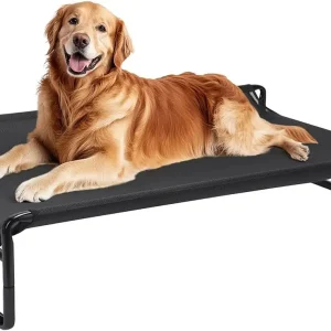 Elevated Cooling Dog Bed for Large Breeds