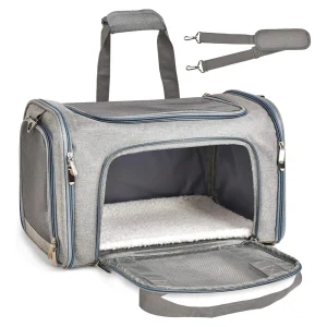 Dog Carrier for Small Medium Cats Puppies up to 15 Lbs